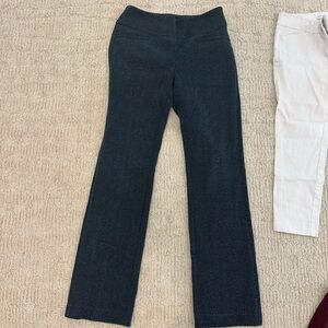 New York and Co black/blue Work Pant